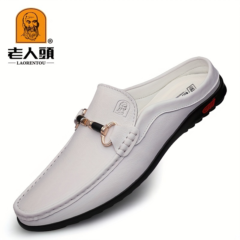 Open Back Half Loafer Shoe For Men