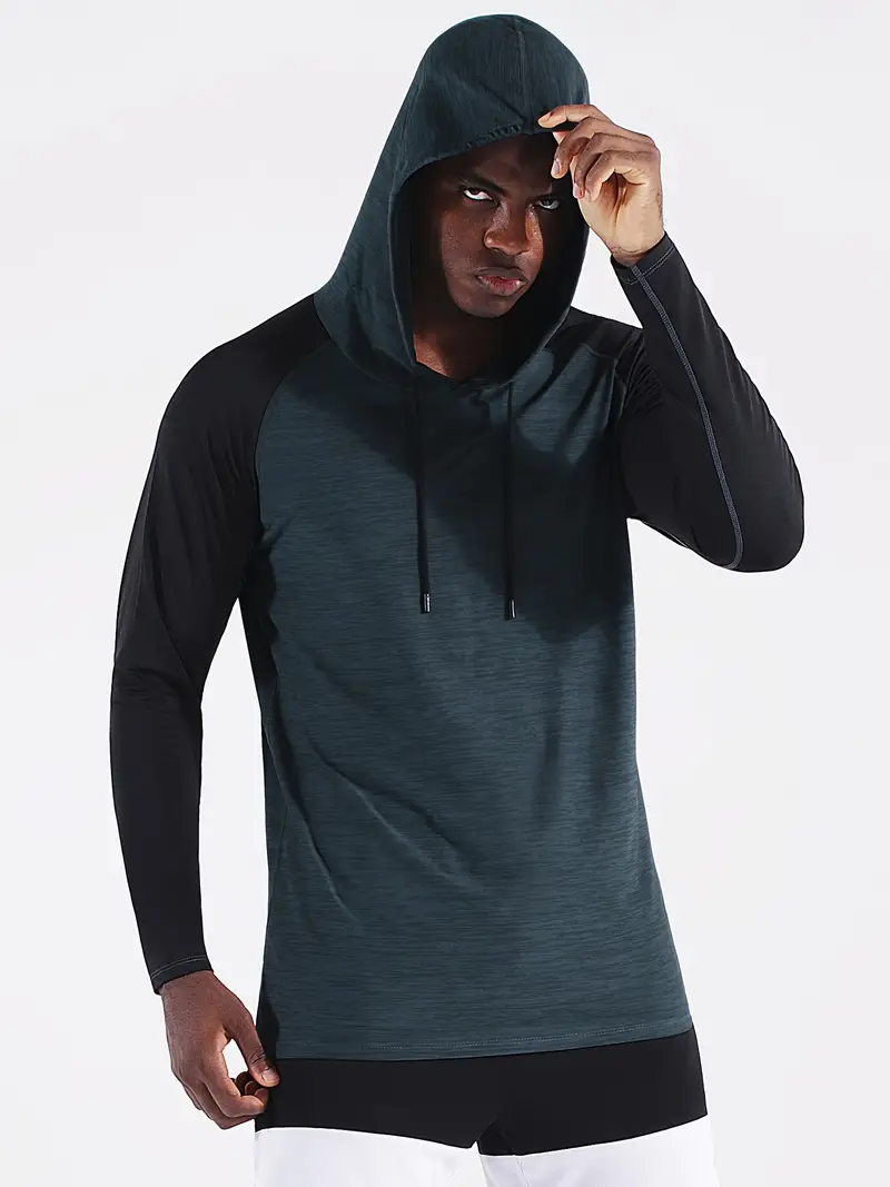 Men's Comfy Quick drying Sports Compression Hoodies Highly - Temu