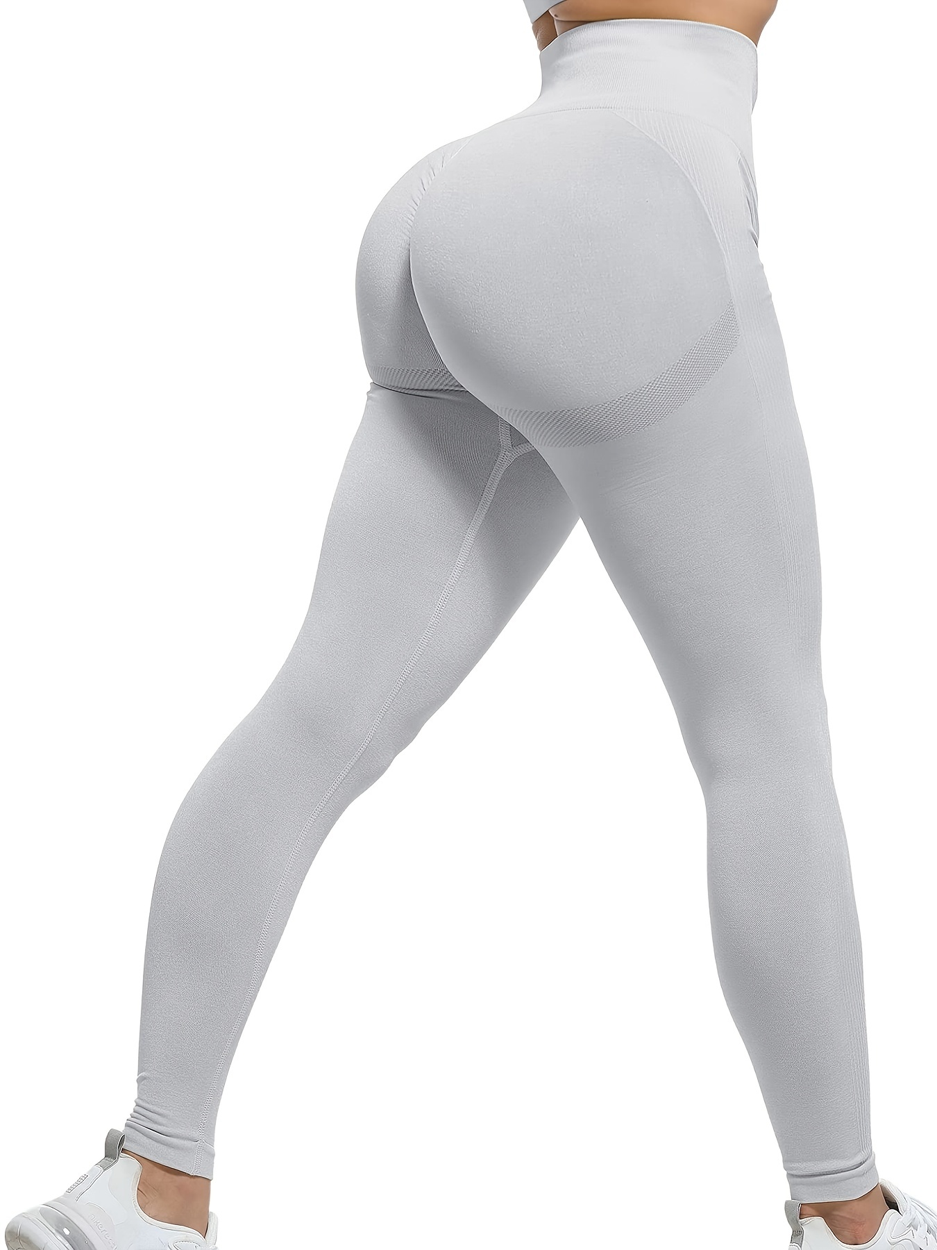 Yoga Outfit Winter Dames Hoge Taille Naadloos Gebreide Legging Butt Lift  Sexy Fitnessbroek 231020 Van 8,73 €