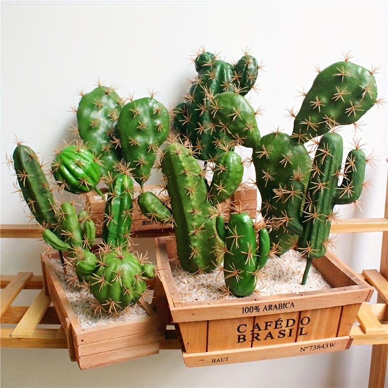 Mini Cactus Ornaments Add A Touch Of Nature To Your Home - Temu