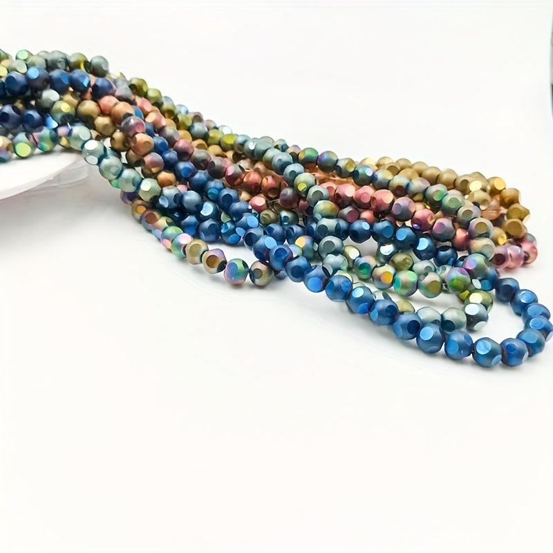 Crystal Glass Beads Faceted Earth Ball 6/8/10mm Colorful Crystal DIY  Jewelry - China Beads and Crystal Beads price
