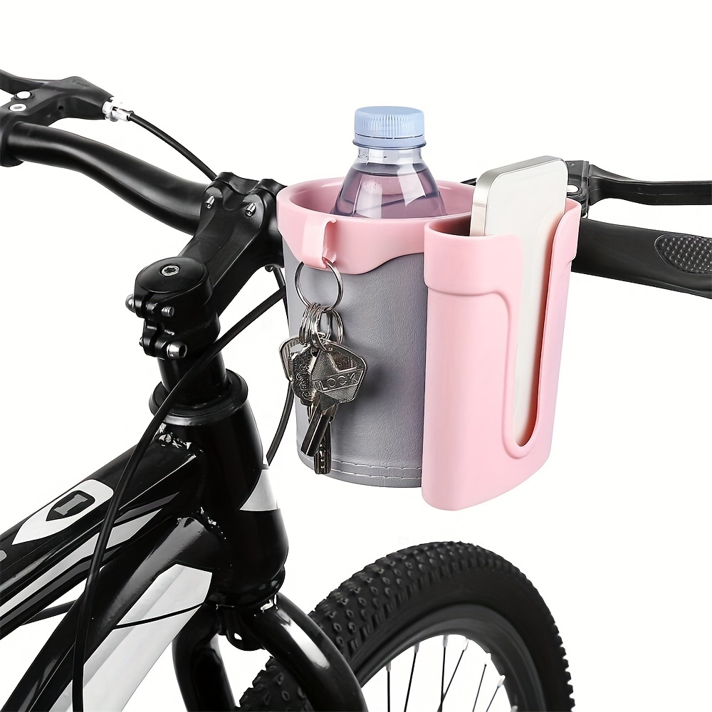 Fahrrad Flaschenhalter，2 Stück Getränkehalter für Kinderwagen 360 Grad  Rotation Wasser Becherhalter Bike Lenker Cup Holder für Fahrräder,  Mountainbikes, Kinderwagen und Rollstuhl Black : : Sport & Freizeit