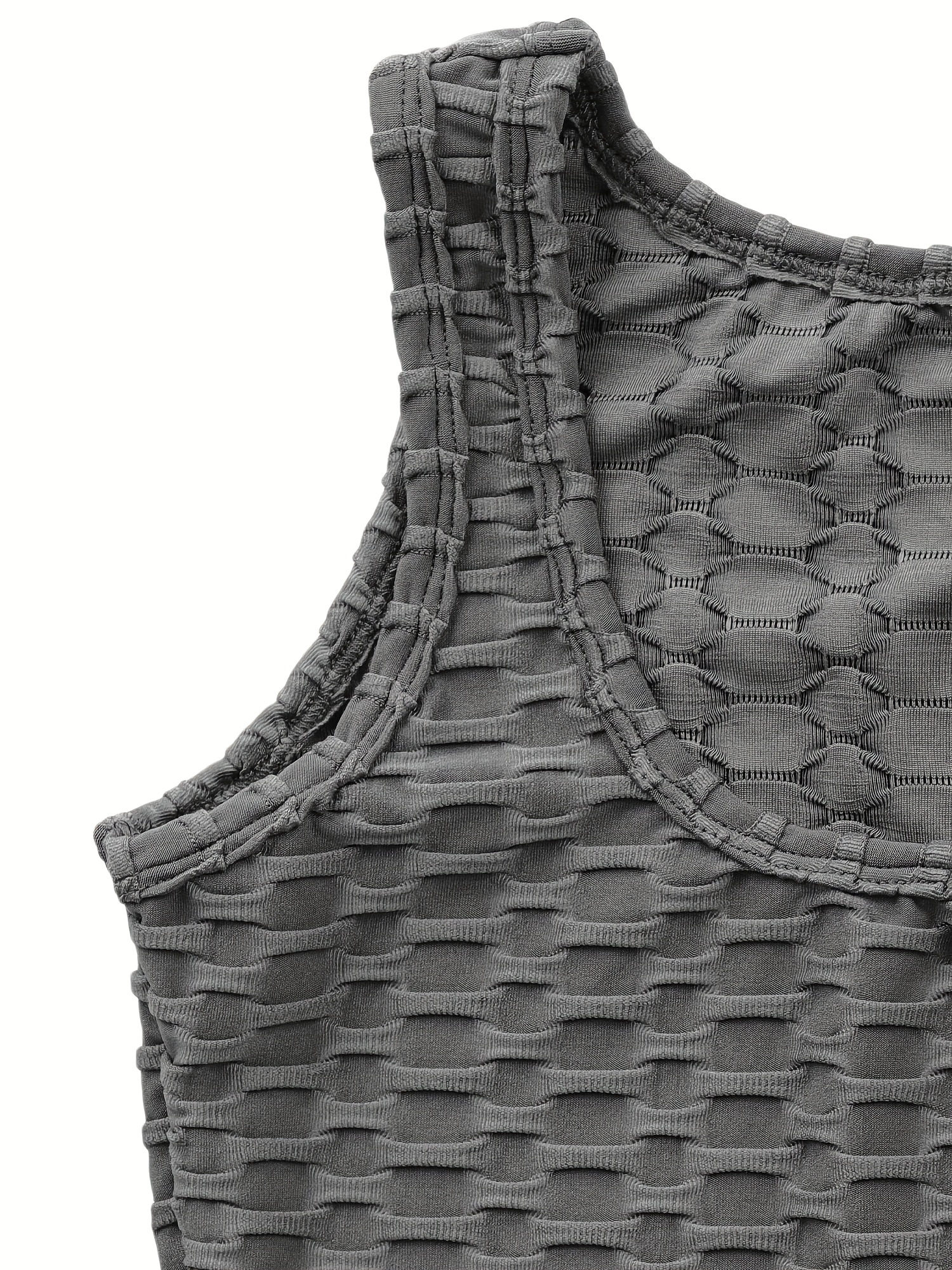 Honeycomb Tank Top & High Waist Leggings Set