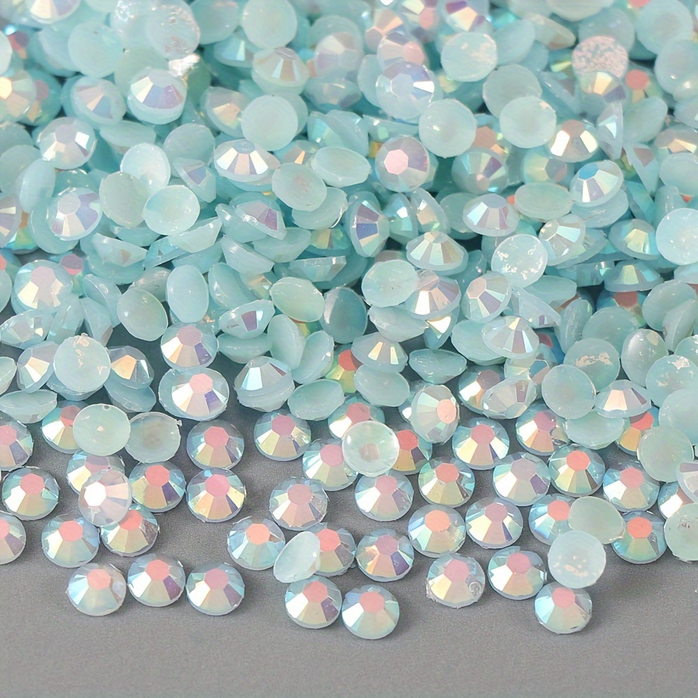 6000pcs 4mm Resin Rhinestones Bulk, Dark Blue AB Flatback Round Jelly  Rhinestones Bedazzling Non Hotfix Crystal Gems Large Quantity Wholesale for  DIY