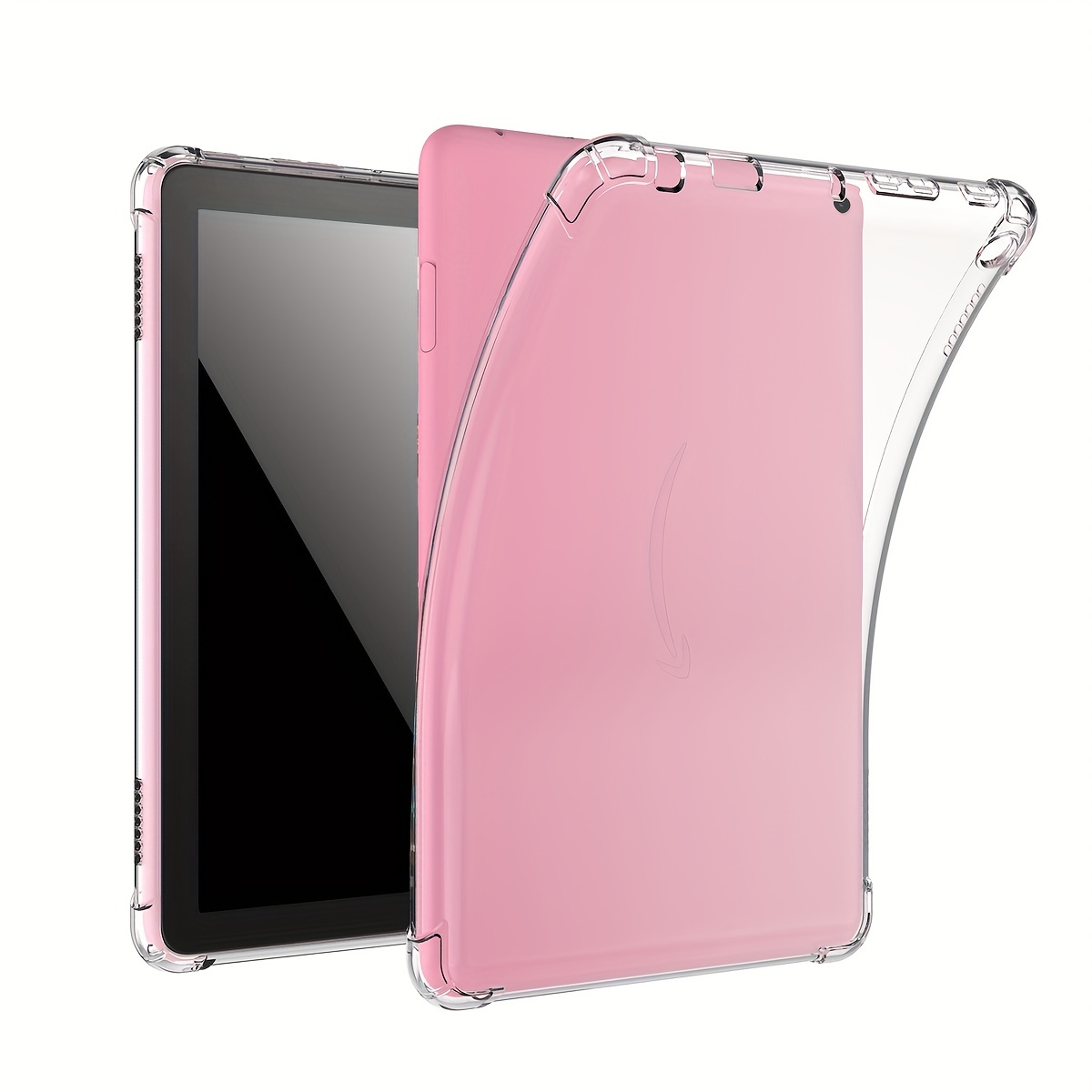  MoKo Funda para Kindle Paperwhite de 6.8 (11ª generación-2021)  y Kindle Paperwhite Signature Edition, ultra transparente, suave, flexible,  transparente, carcasa de TPU para parachoques, rosa : Electrónica