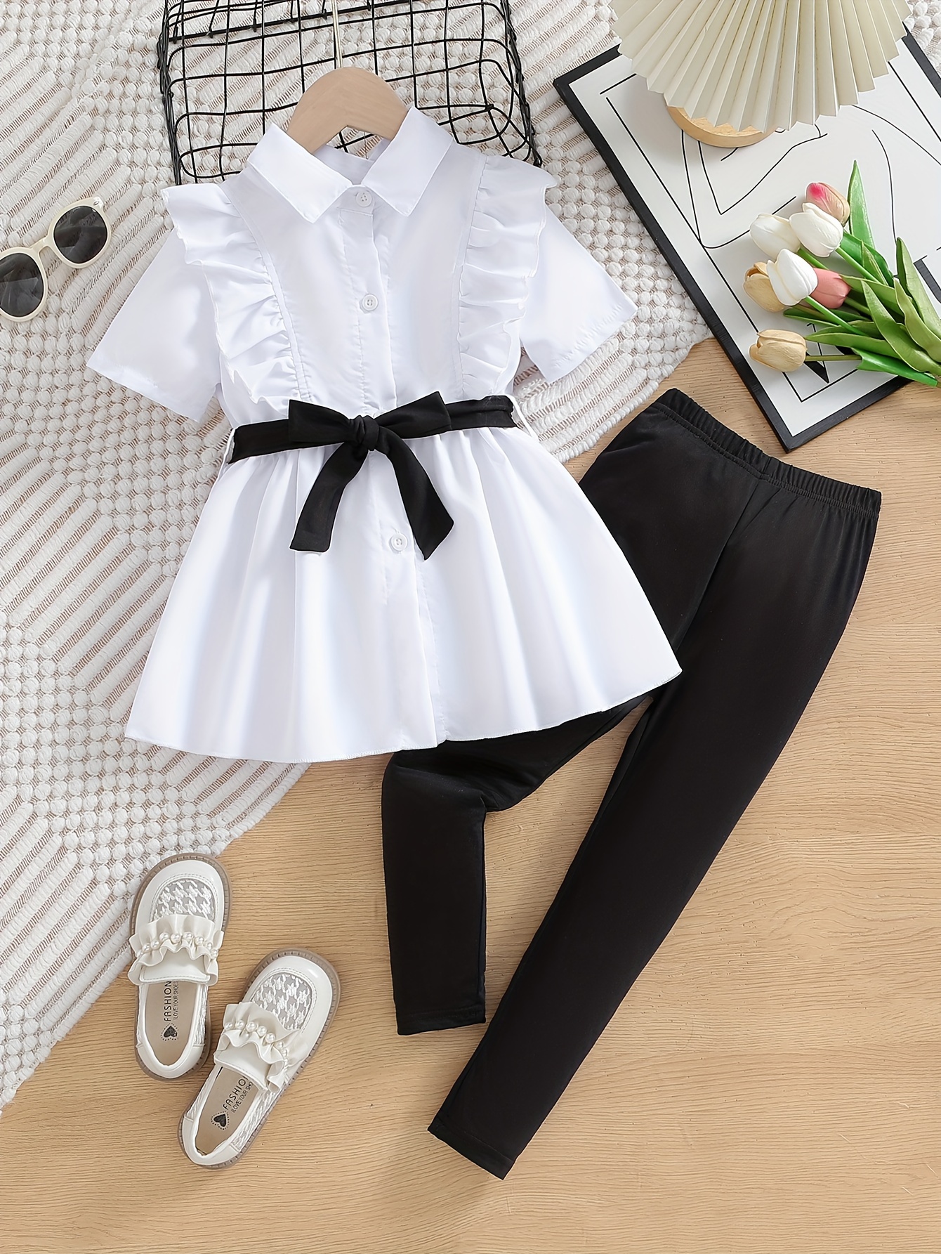 Baby white dress sales pants