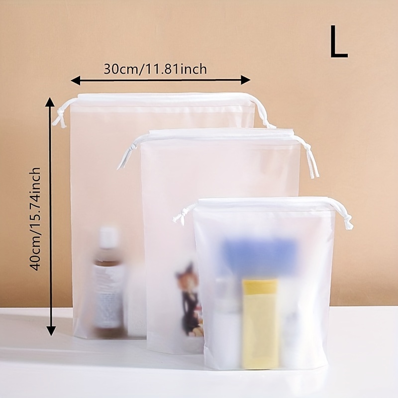 Shoes Sealed Storage Bag Dustproof Clothes Plastic Storage - Temu