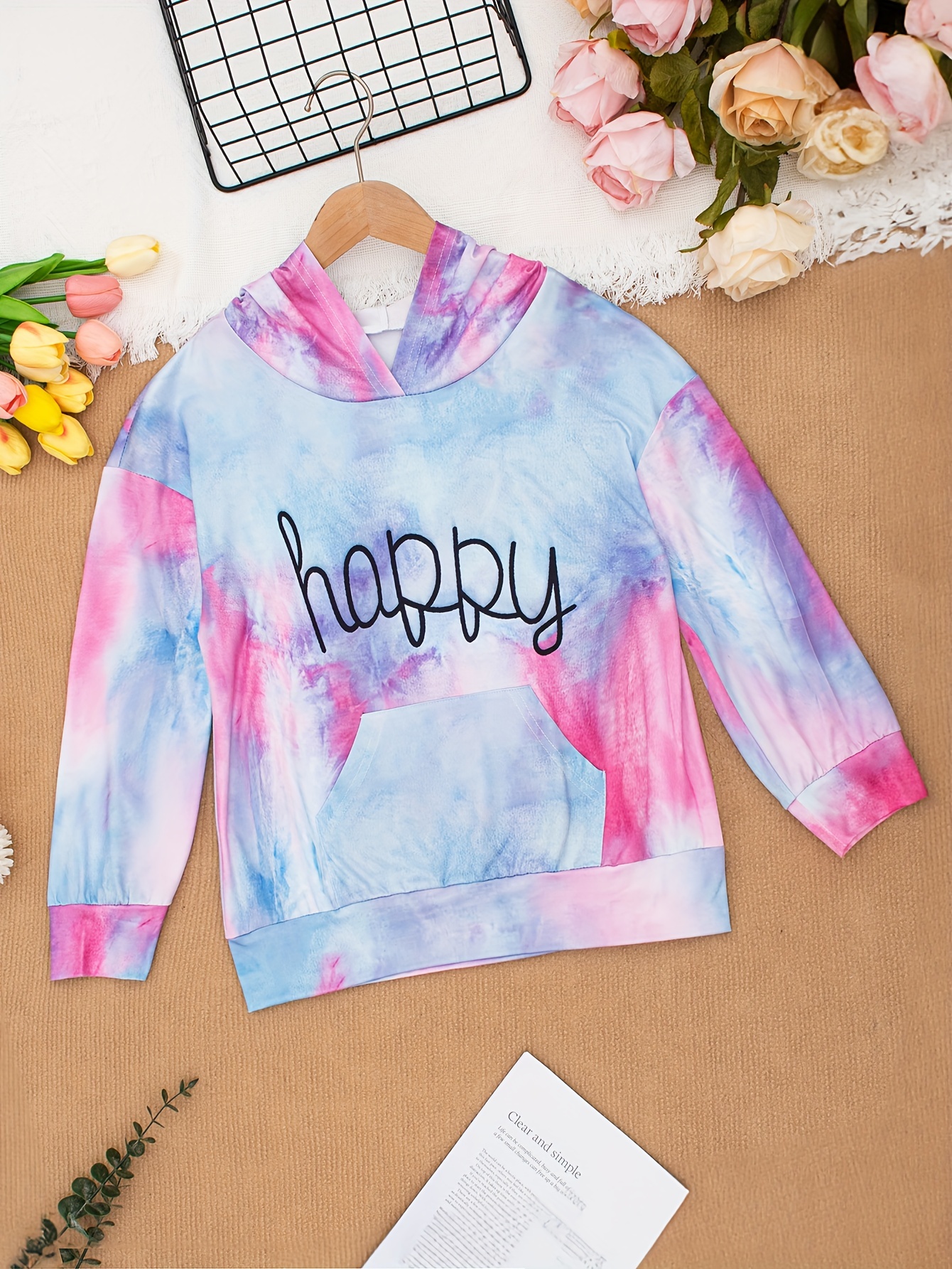 Tie dye clearance girls sweatshirt