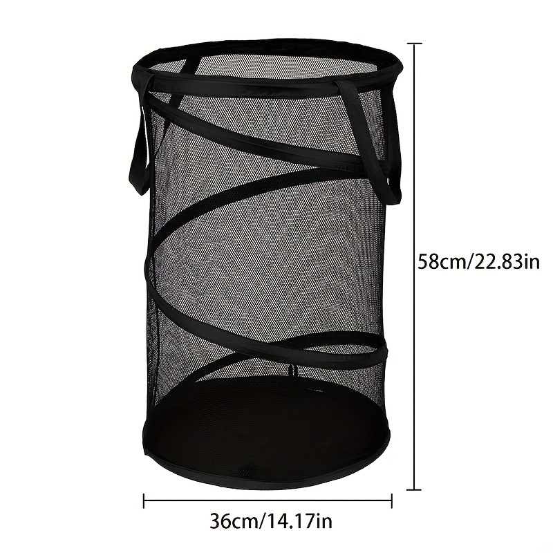 Portable Laundry Basket Dirty Clothes Storage Basket Folding - Temu