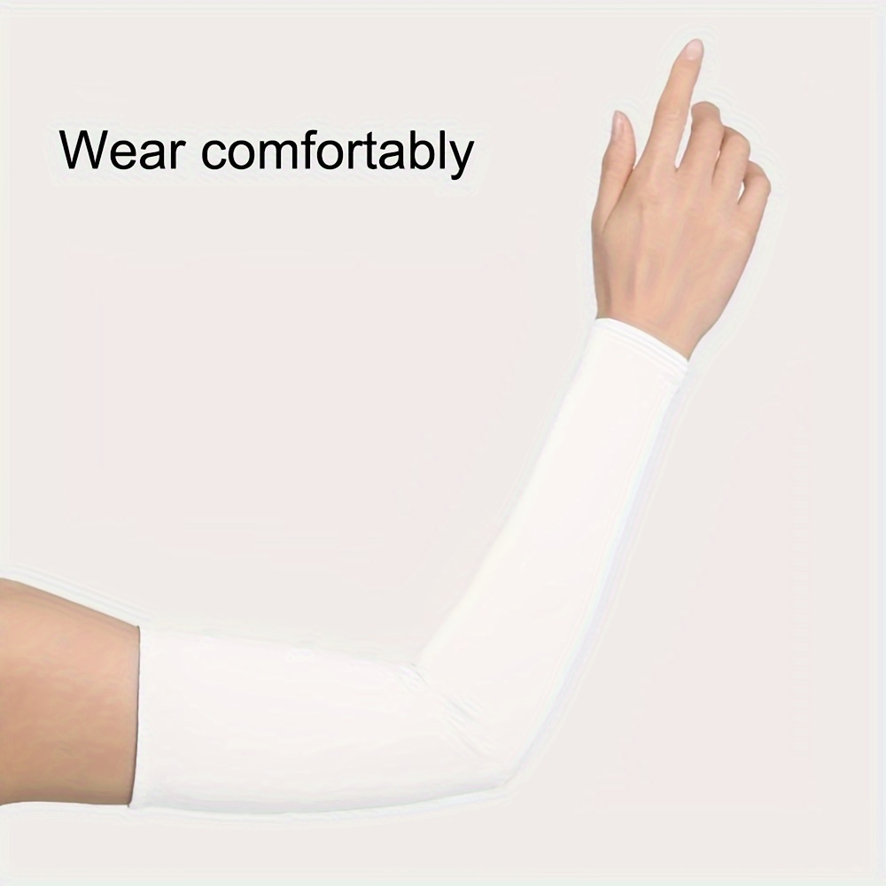 Sun Protection Uv Protection Cooling Arm Sleeves Men Women - Temu