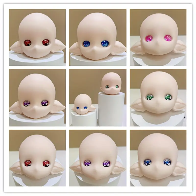 Doll Eyes Diy Doll Crafts Semi circular Plastic Eyes - Temu