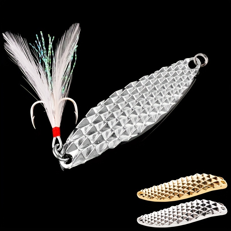 20pcs/lot Metal Lure DIY For Spinner Spoon Lures VIB Reflective