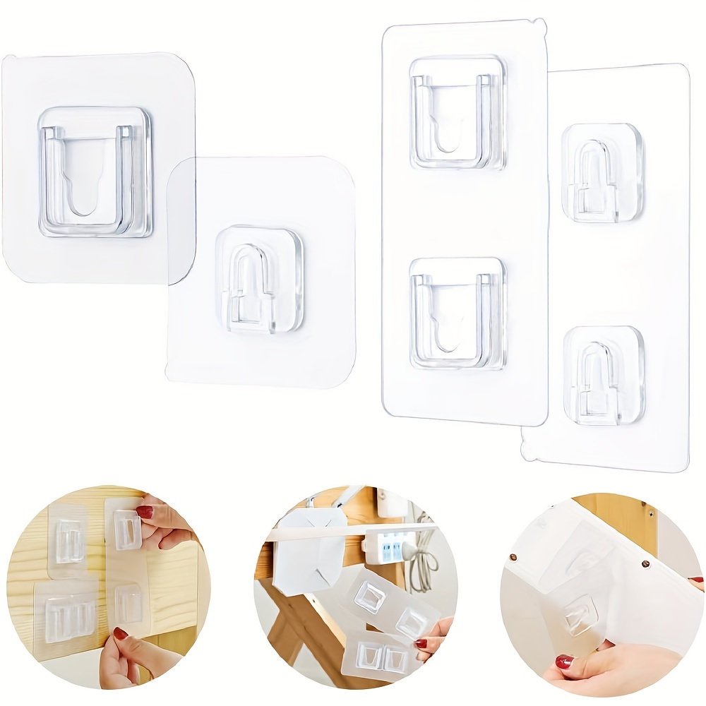 Strong Adhesive Hooks Practical Hooks Heavy duty Wall - Temu