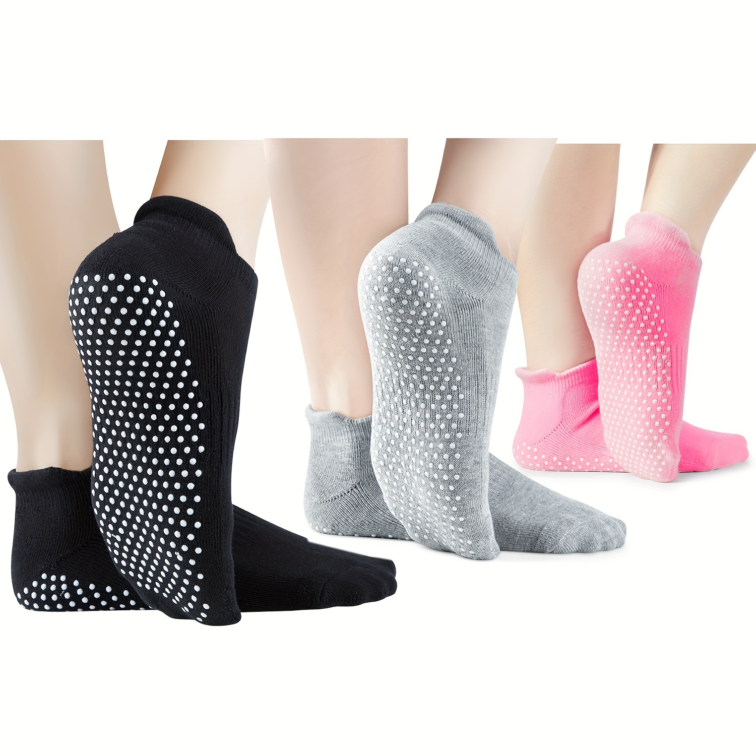 Buy Grip Socks for Women Pilates Non Slip Socks Womens Pilates Socks with  Grips for Women Grippers Socks No Slip Socks Women Online at  desertcartSeychelles