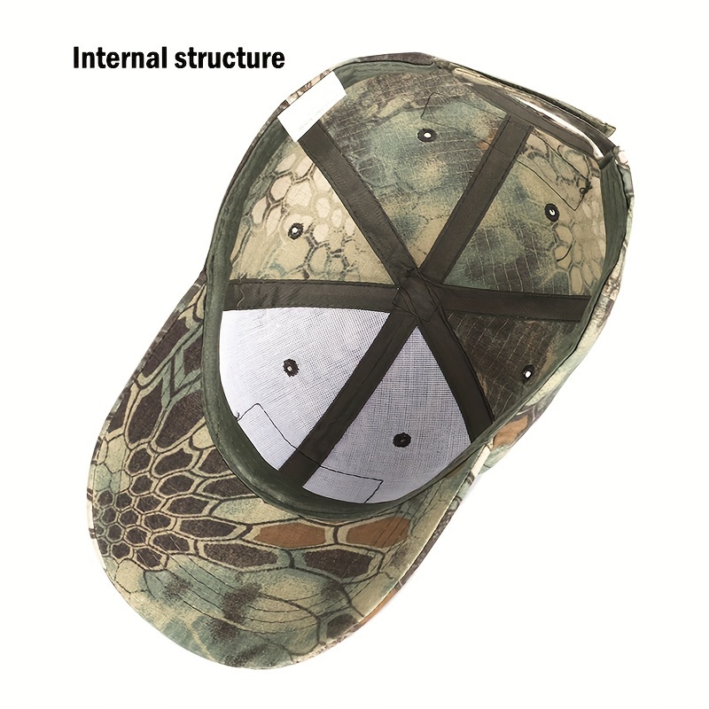 1pc Unisex Sunshade Camouflage Baseball With Trendy Pattern For Tactical  Military Fans Camping Climbing Fishing - Jewelry & Accessories - Temu