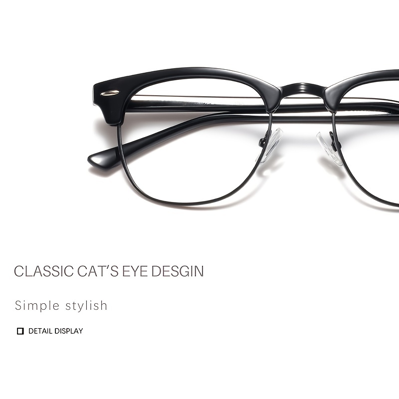 Men's Vintage Half Frame Glasses Holder