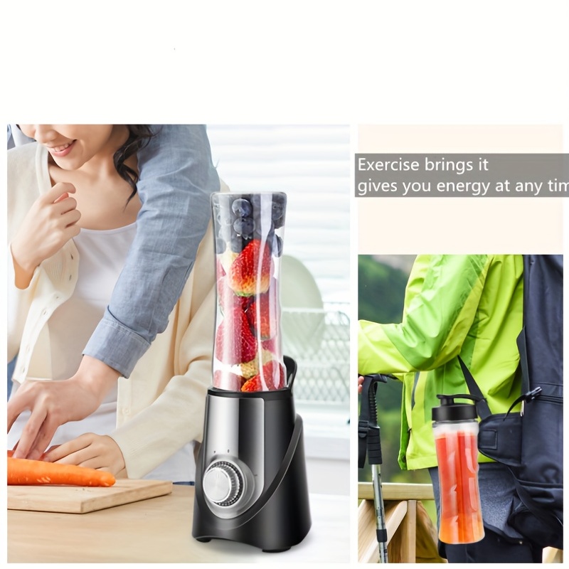 Portable Blenders, Fruit Juicer & Water Bottle 2-in-1, Personal Blender For  Shakes And Smoothies, Usb Charging Fruit Juicer With 6blades And Double  Cup, Multifunctional Juicer, Juice Cup, Kitchen Accessaries, Chrismas  Gifts, Halloween