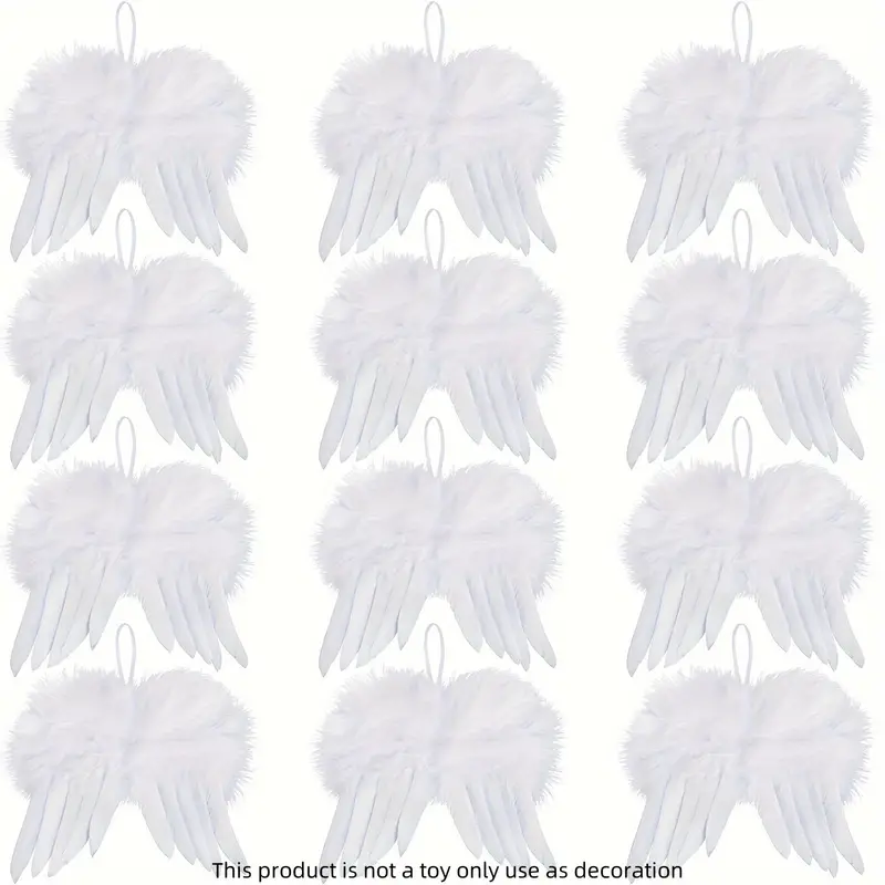 Angel Feather Wings Ornament For Crafts Mini Angel Wings - Temu