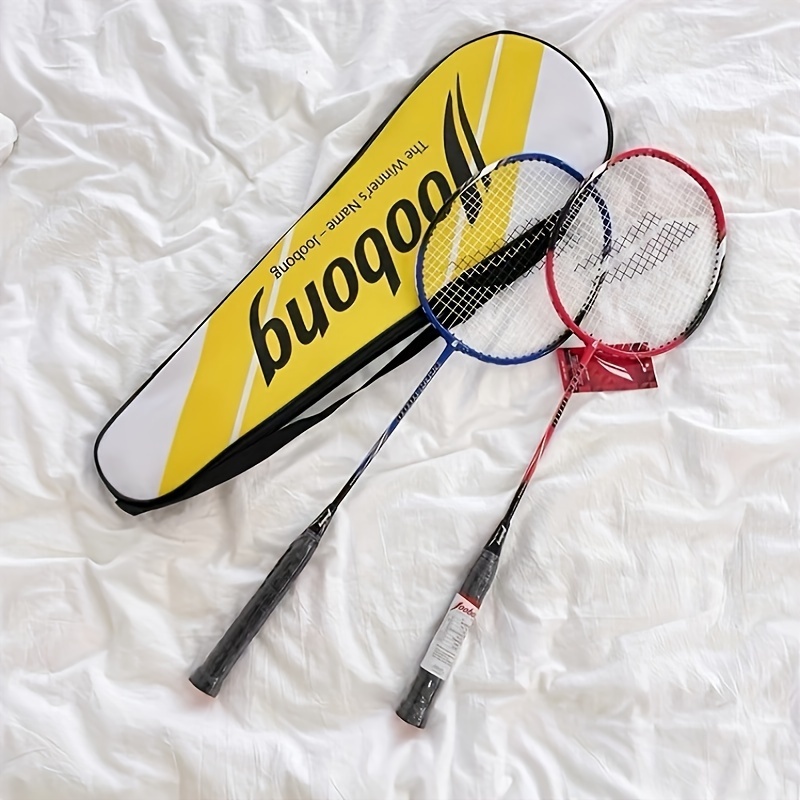 Senston Juego de raquetas de bádminton para niños, incluye 2 raquetas de  bádminton, 2 volantes, 1 bolsa