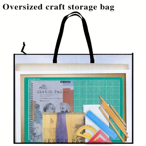 Extra Large Art Bag Picture Storage Bag Portable Engineering - Temu