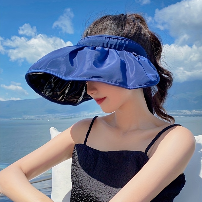 Large Brim Sun Hat Face Covering Ultimate Sun Protection - Temu Canada