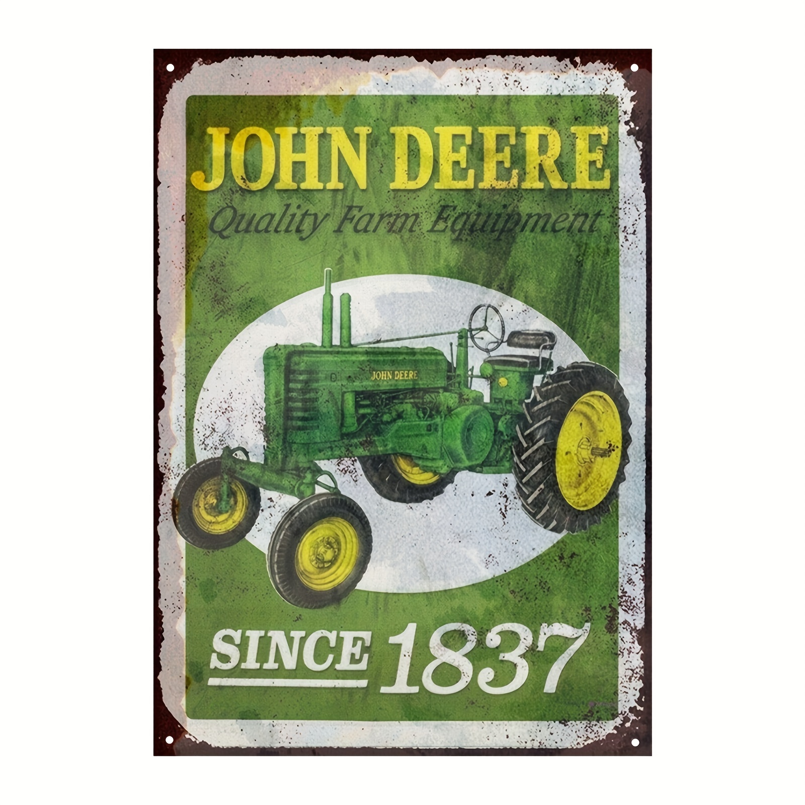 Fleece John Deere Logos Green Tractors Farmer Farming Farmland