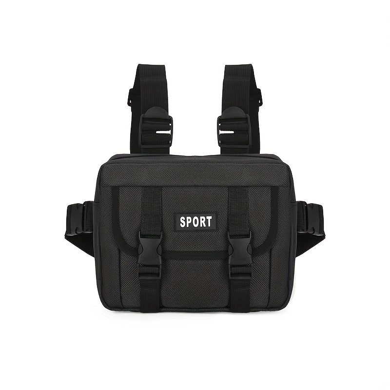 Men's Lightweight Outdoor Chest Bag for Workouts Running Climb