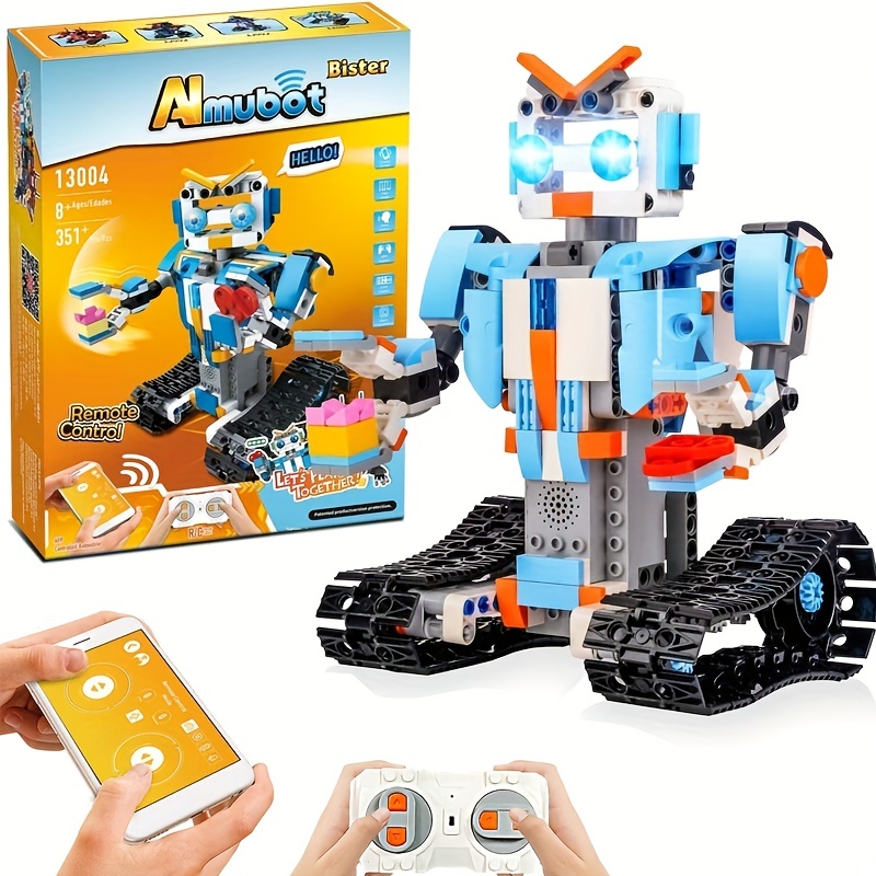 Juguetes Robots Stem Niños 6 12 Años 577 Piezas Kit - Temu