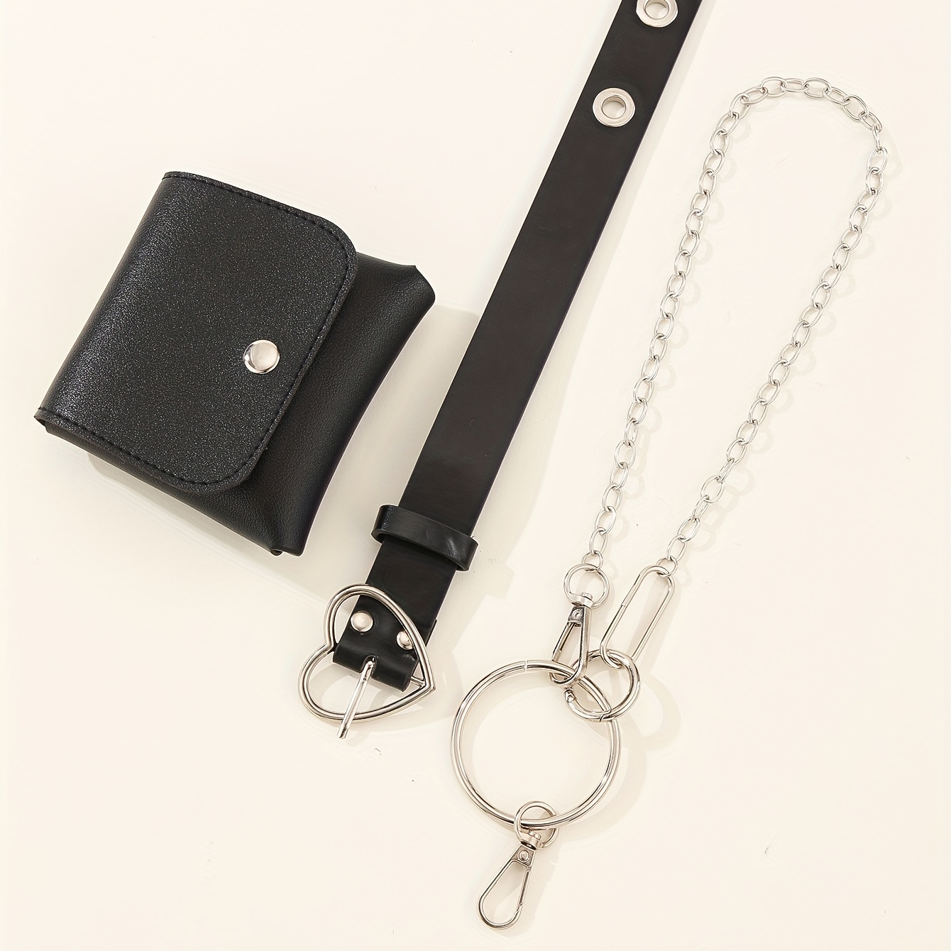  Waist Bag Mini Belt Bag for Women Mini Crossbody Bag Y2k  Accessories Belt Purse for Women Fashionable (Black,Large)