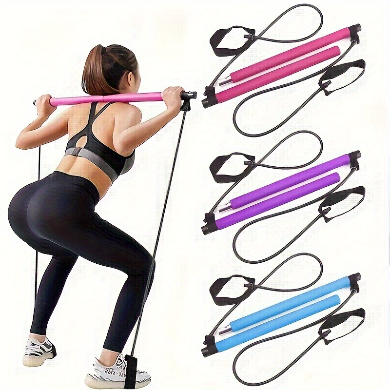 Calla Strength Training Exercise Resistance Band Set of 5 for yoga,  Pilates, general exercise, stretching, strength training, power weight  programs.