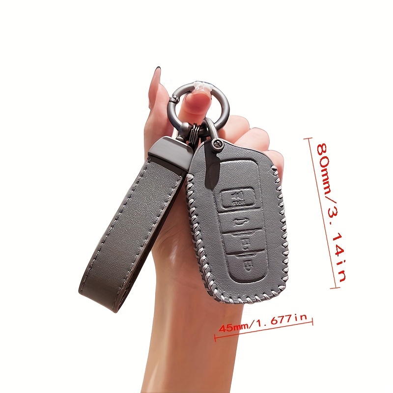 KEYYOU-Estuche para llave de coche, carcasa para interruptor de auto  remoto, modificado, ideal Peugeot 207