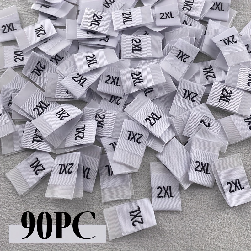 100pcs Novelty Double-sided High Density Personalized Handmade Sewing  Labels, Embroidery Tags, Clothing And Sewing Decorative Interlocking