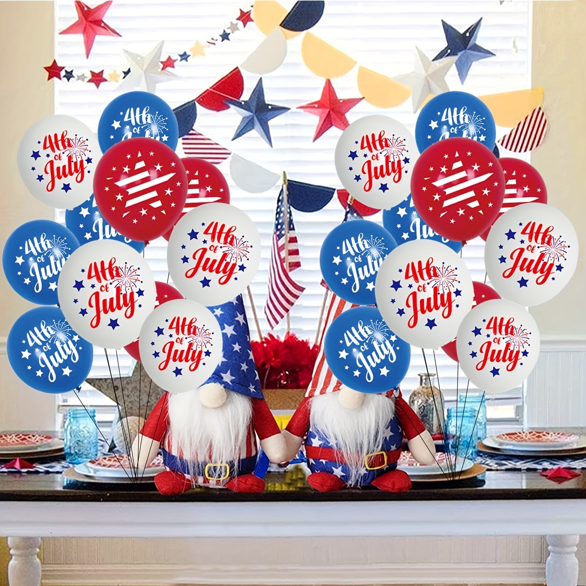 Red White and Blue Balloon Garland for Birthday Party 4th of July  Independence Day Patriotic Decorations Happy Labor Day Baseball Theme Party  Baby Shower Veterans Memorial Day Party Decorations 