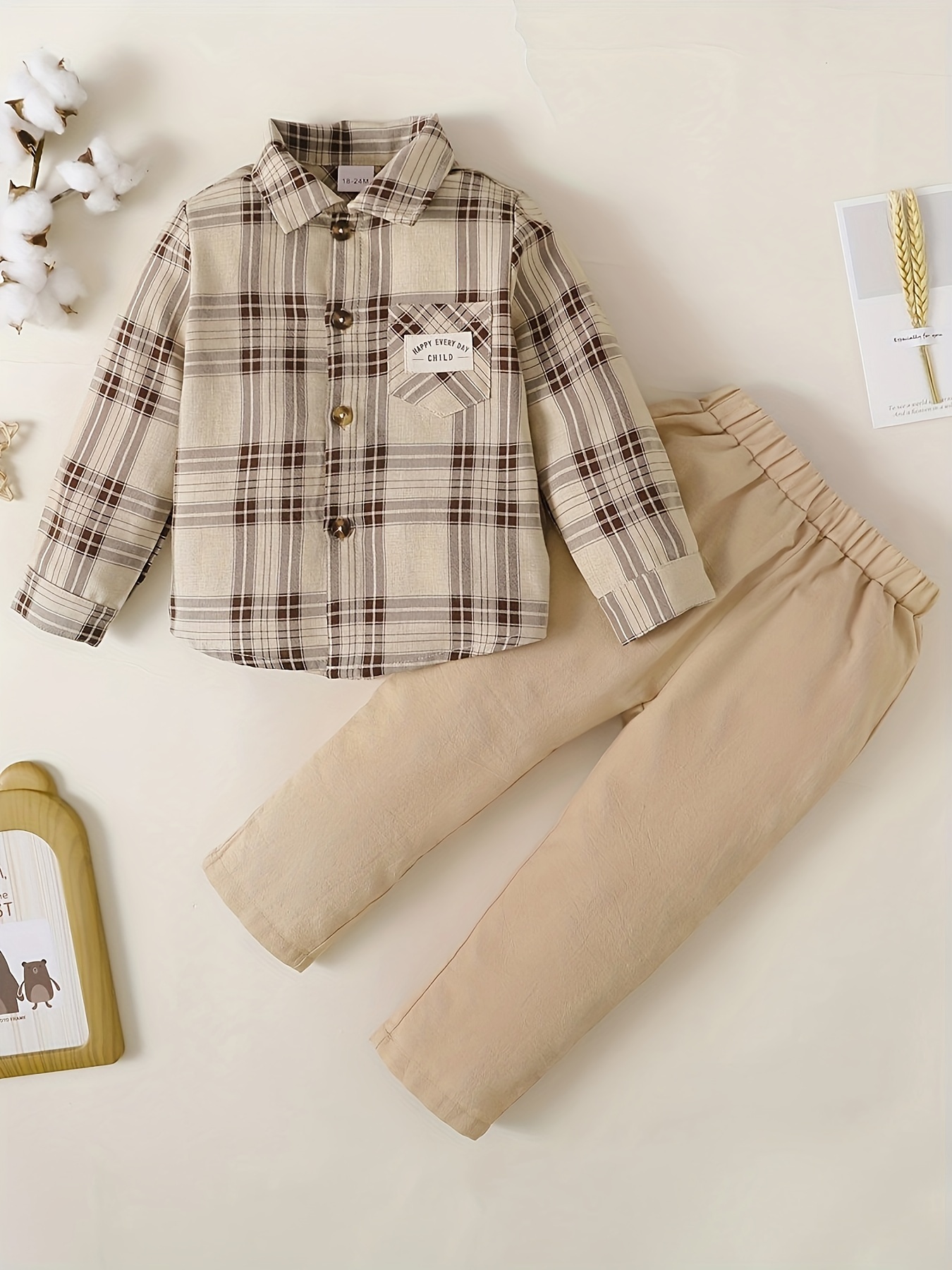 toddler khaki shirt