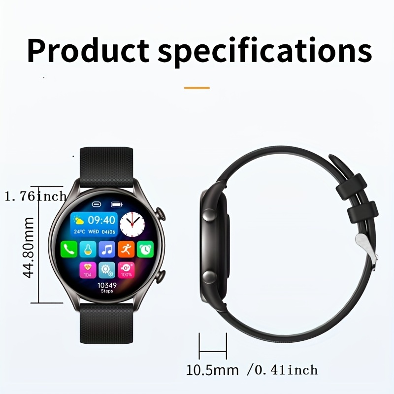 1PC Men Women Smart Watch - Health Fitness Tracker
