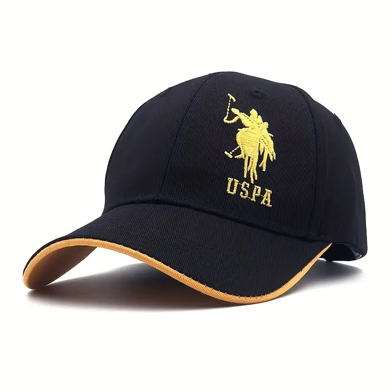 Unisex Embroidered Breathable Adjustable Sports Sunscreen Baseball Cap (3 Colors)
