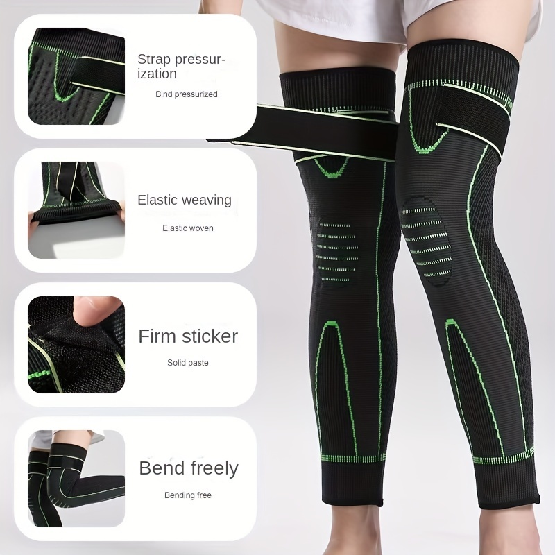 Joint Support Bandage Professional Knee Support Brace Sleeve Protective  Sports Knee Support Strap Compression Belt Knitting Badminton Running  Fitness Outdoor Mountaineering Knee Brace,Black-XXL : : Health &  Personal Care