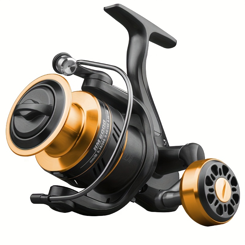 6+1bb Metal Spool Spinning Fishing Reel Get Reel With - Temu