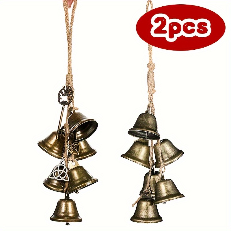  Witch Bells for Door Knob Protection,Witchy Wicca