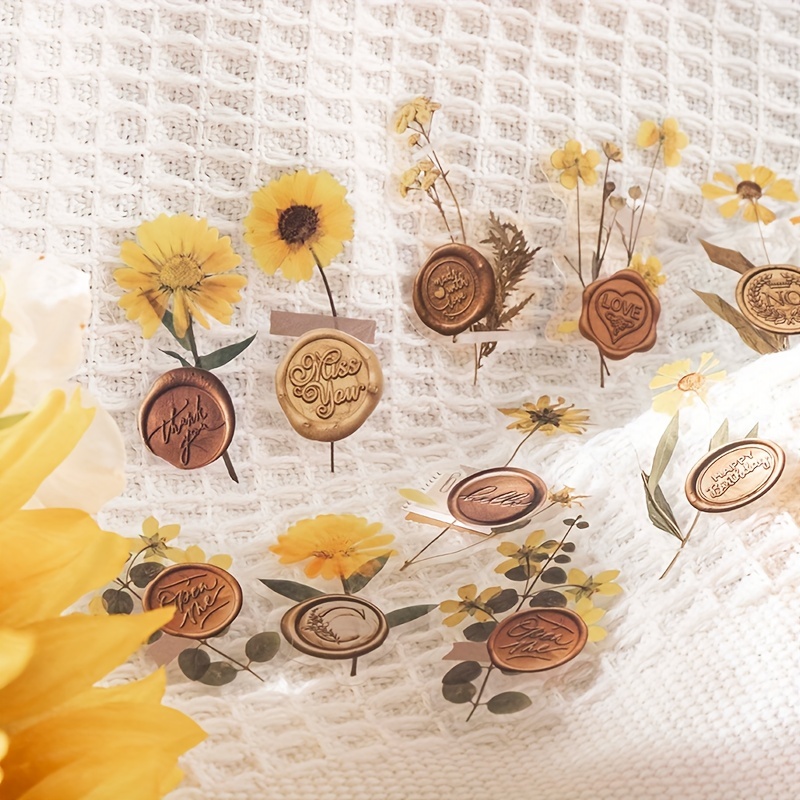 Adorable Plant Flower Stickers Perfect For Diy Crafts - Temu