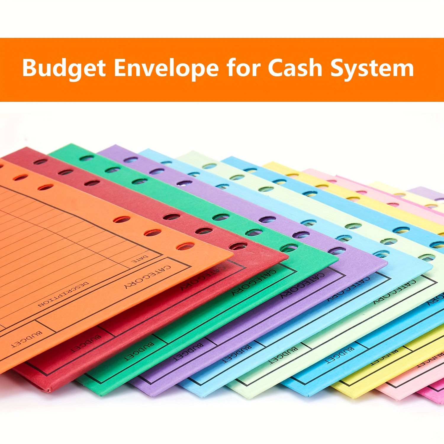 Sobres de presupuesto Sistema de sobres de efectivo para ahorro de dinero