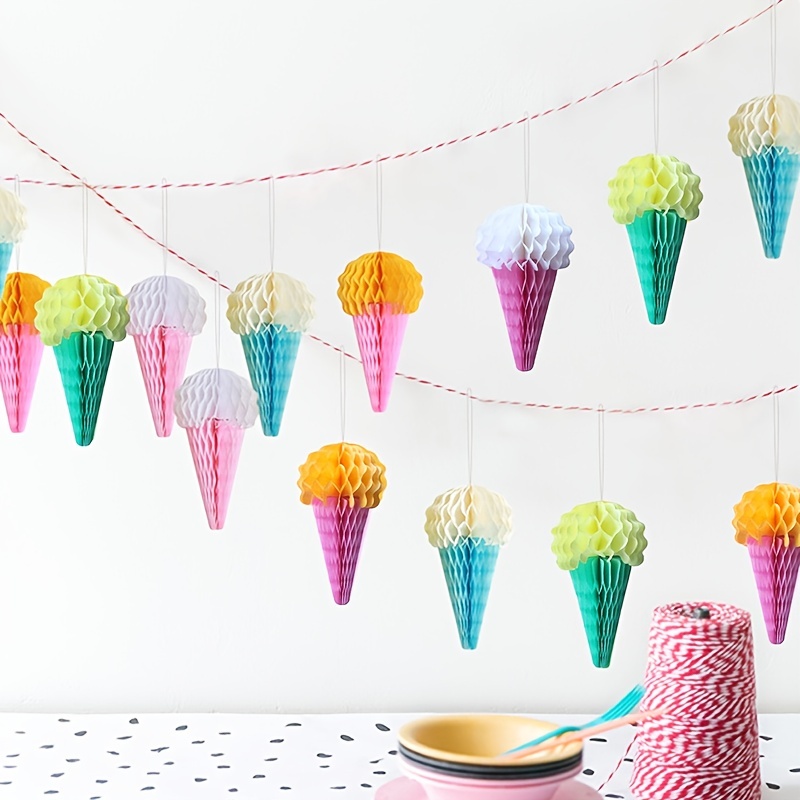 Diy Random Mixed Color Ice Cream Honeycomb Decoration Charm - Temu