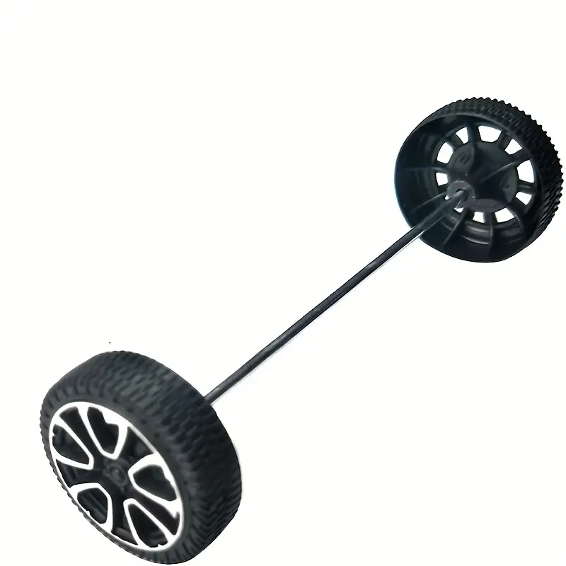 Toys Wheel With Axle Shaft Round Rod
