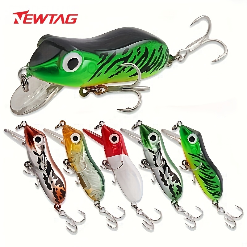 Rubber Frog Soft Fishing Lures Crankbait Tackle Frogs - Temu