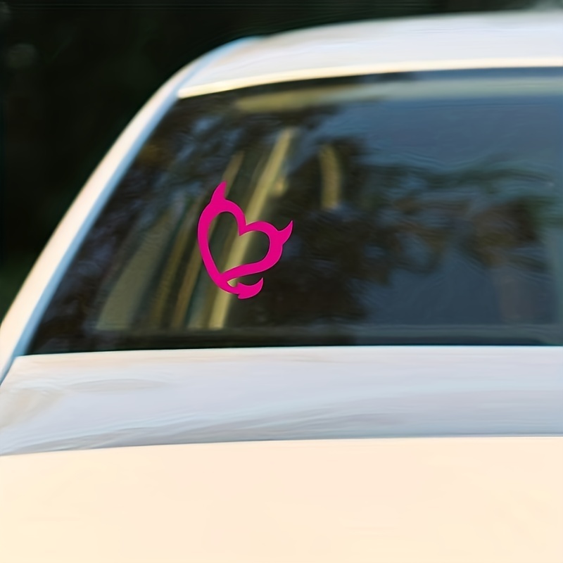 heart window decals