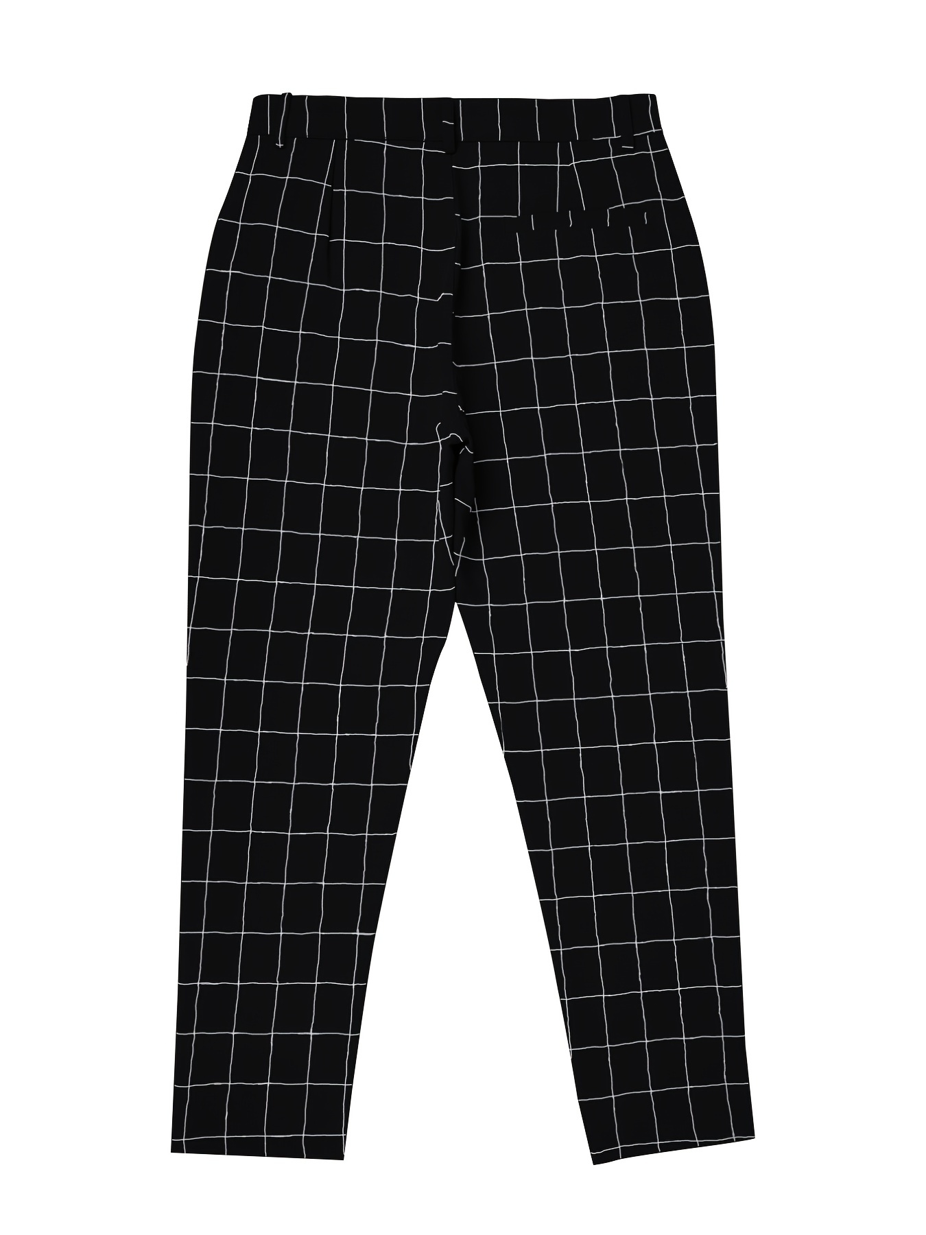 Black and white checkered 2024 slacks