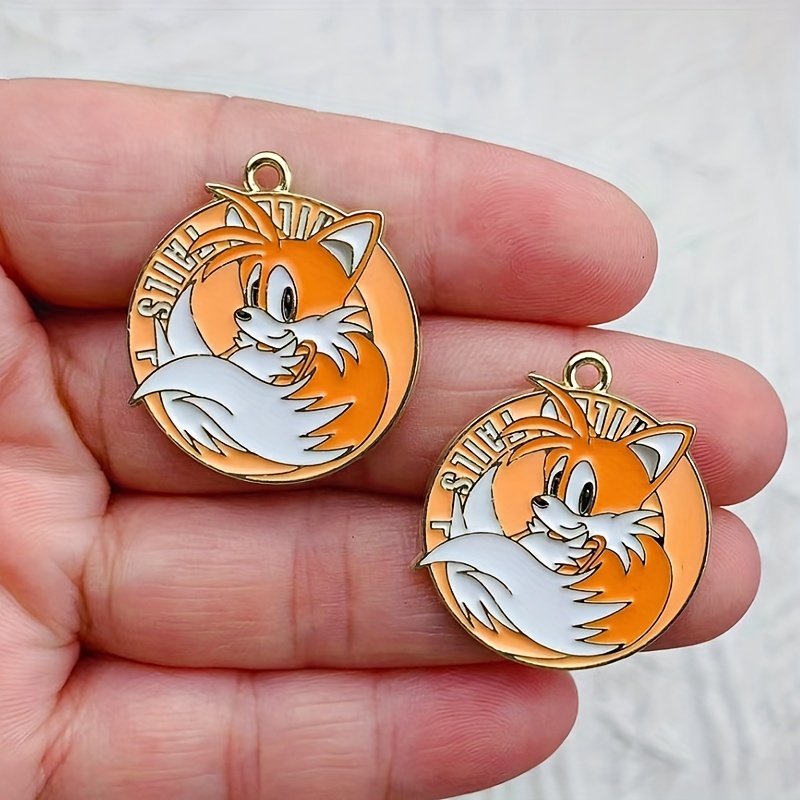 Funky Cute Cartoon Animal Cat Charms Golden Metal Pendants - Temu