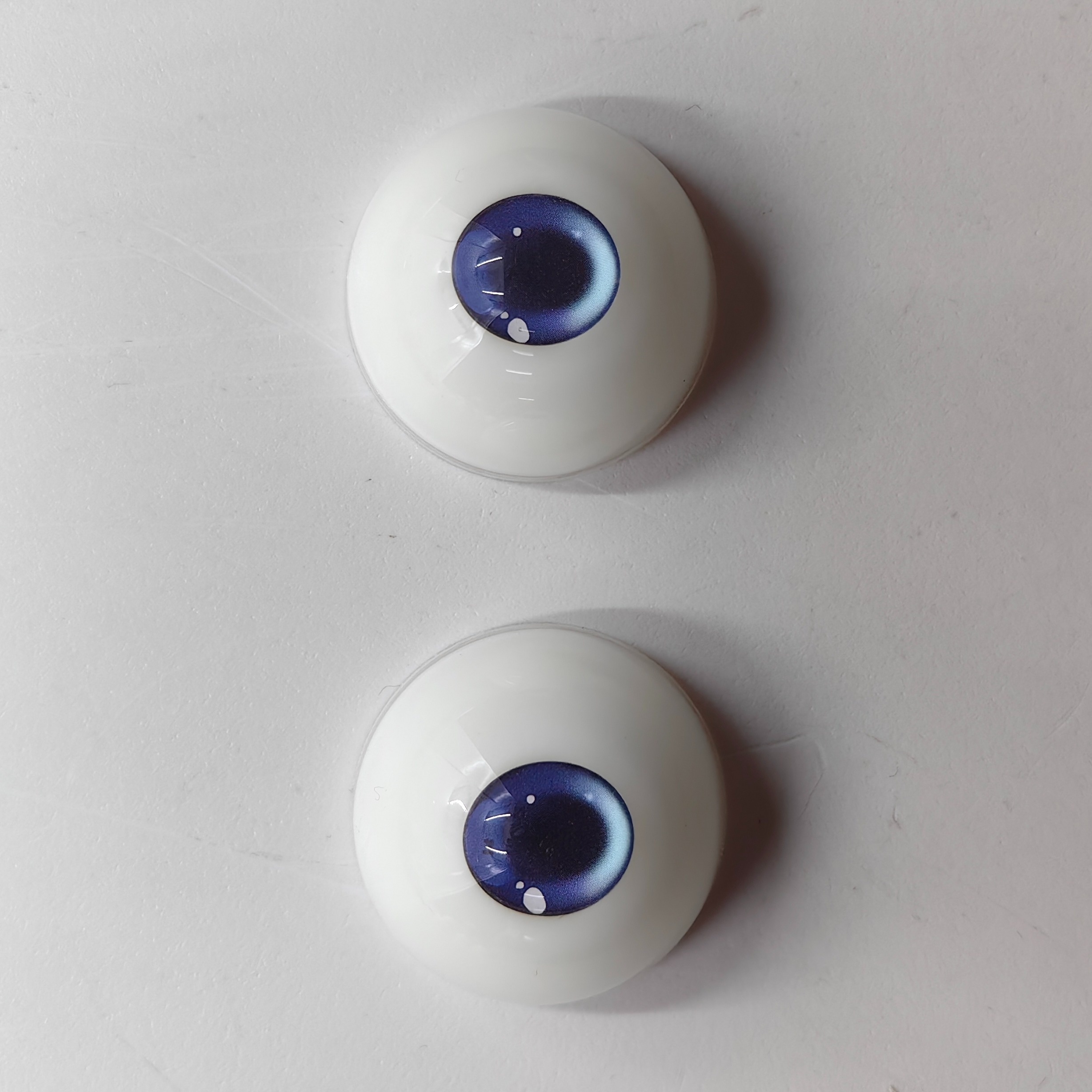 5 Pairs/10pcs Half Round Acrylic Fake Eyes - Perfect For Halloween Props,  Dolls Crafts, Cosplay & Party Decoration Cosplay Doll's Eyeball BJD Doll's E