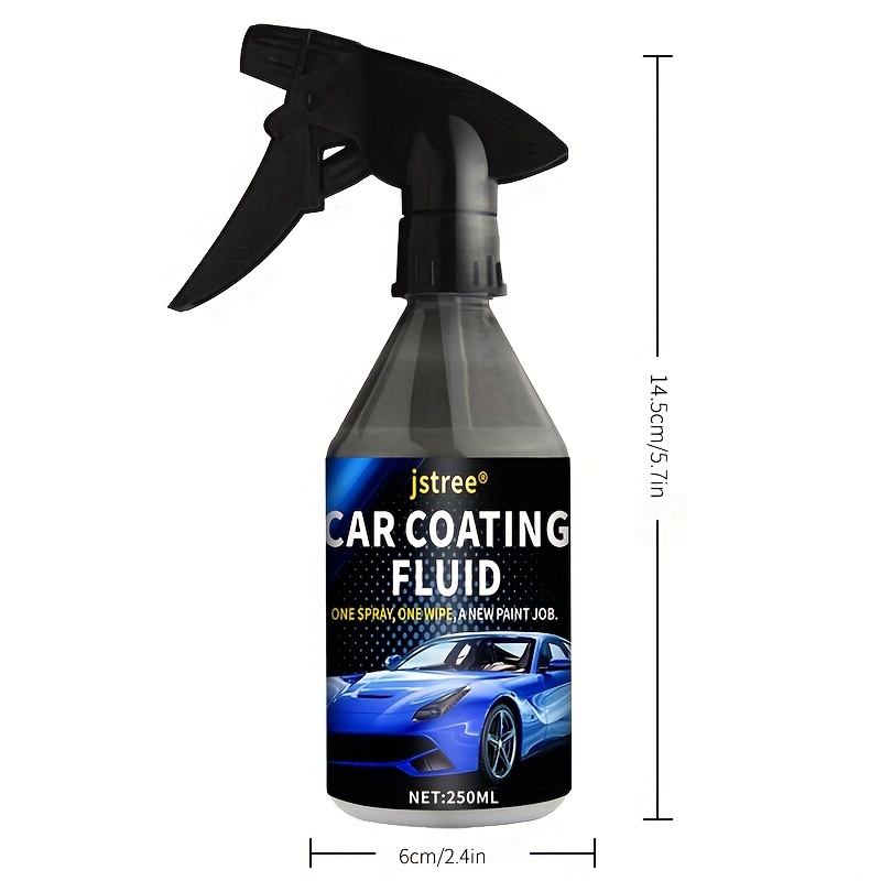 1 High Protection Quick Car Paint Spray Cleaning Coating - Temu
