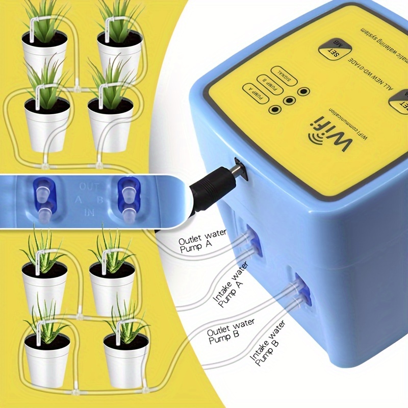 Kit d'Arrosage Goutte-à-Goutte Automatique USB